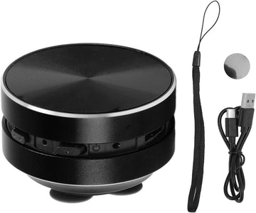 Bluetooth Bone Conduction Speaker – Portable Stereo Bass Speaker with Mic & Suction Cup