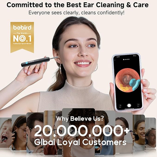 Ear Wax Removal Tool with Camera – BEBIRD R1 Ultra Ear Cleaner Otoscope