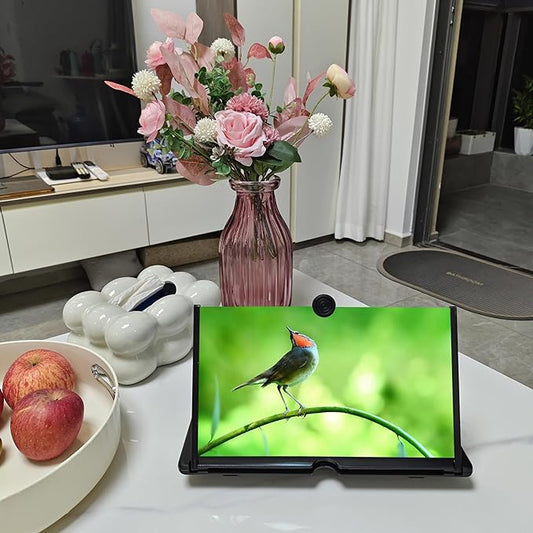 Mobile Phone Screen Magnifier – 12 Inch 3D HD Movie Amplifier Stand